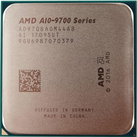 Процесор AMD PRO A10-9700 AD970BAGM44AB