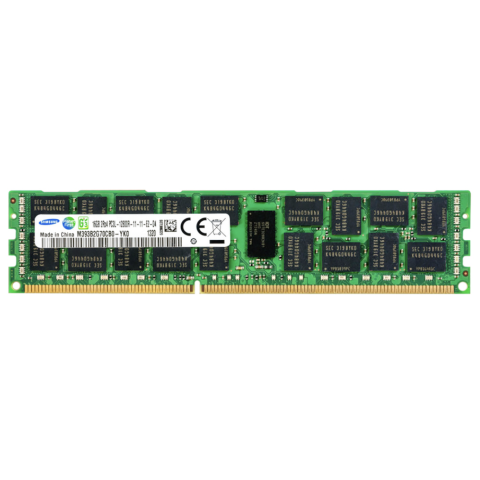 Оперативна пам'ять Samsung 16Gb DDR3-1600 PC3L-12800R (M393B2G70CB0-YK0) RDIMM ECC Registered