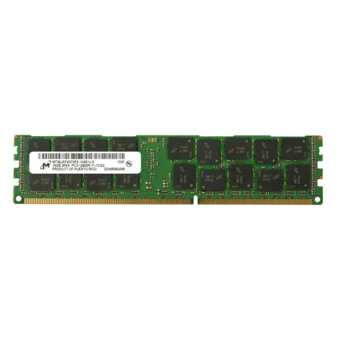 Оперативна пам'ять Micron 16Gb DDR3-1866 PC3-14900R (MT36JSF2G72PZ-1G9) RDIMM ECC Registered