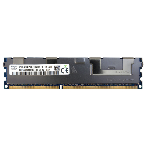 Оперативна пам'ять Hynix 32Gb DDR3-1333 PC3-10600 4Rx4 (HMT84GR7AMR4C-H9) RDIMM ECC Registered