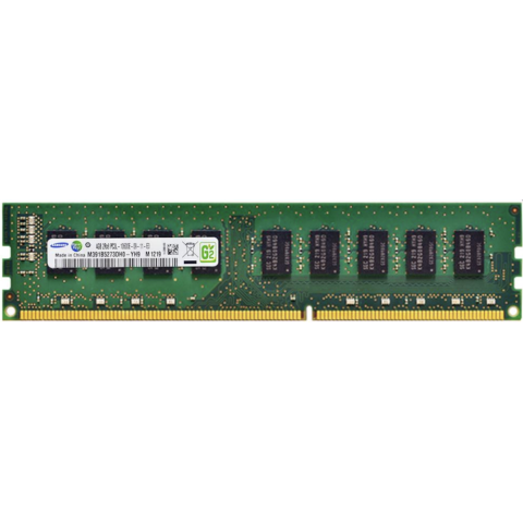 Оперативна пам'ять Samsung 4Gb DDR3-1333 PC3L-10600 2Rx8 (M391B5273DH0-YH9) UDIMM ECC Unbuffered