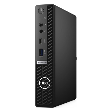 Комп'ютер Dell Optiplex 7080 Micro (Intel Core i3-10100T / 8 Gb DDR4-2666 / SSD 128 Gb)