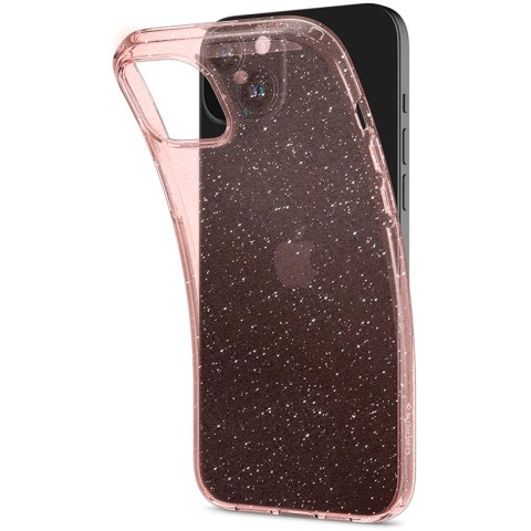 Чохол Spigen для Apple iPhone 15 Liquid Crystal Glitter, Rose Quartz