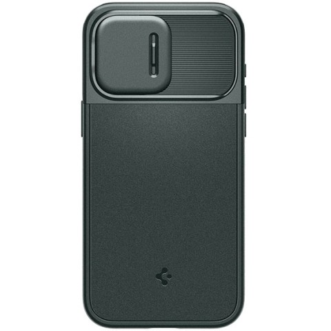 Чохол Spigen для Apple iPhone 15 Pro Max Optik Armor MagFit Abyss, Green