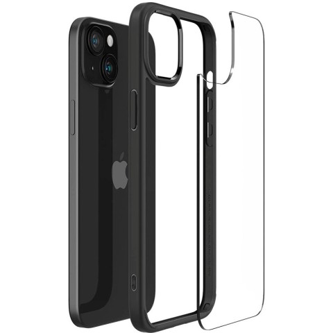 Чохол Spigen для Apple iPhone 15 Ultra Hybrid, Matte Black