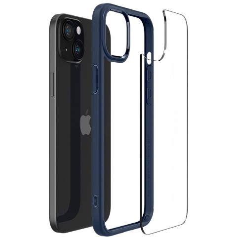 Чохол Spigen для Apple iPhone 15 Ultra Hybrid, Navy Blue