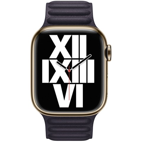 Ремінець Apple Watch 41mm Ink Leather Link – M/L