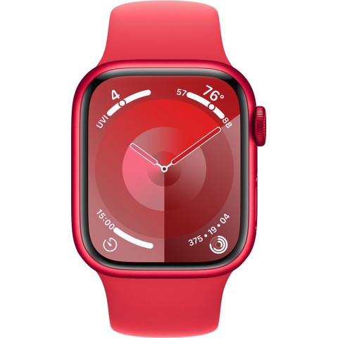 Смартгодинник Apple Watch Series 9 GPS 41mm RED Aluminium Case with RED Sport Band – S/M