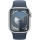 Смартгодинник Apple Watch Series 9 GPS 41mm Silver Aluminium Case with Storm Blue Sport Band – S/M